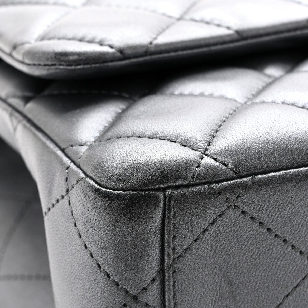 Maxi Quilted Lambskin Flap Shoulder Bag