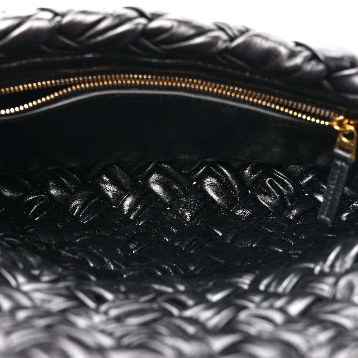 Calfskin Shoulder Bag - Black
