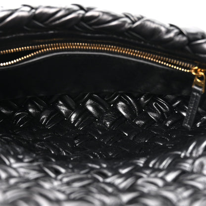 Calfskin Shoulder Bag - Black