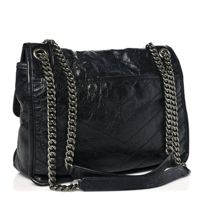 Medium Calfskin Satchel Bag