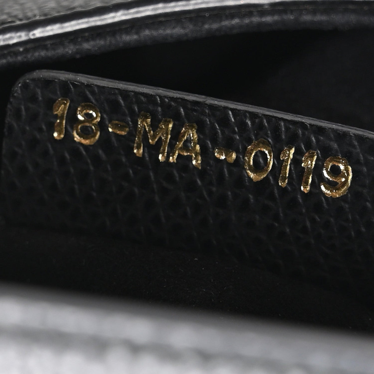 Mini Calfskin Handbag - Black