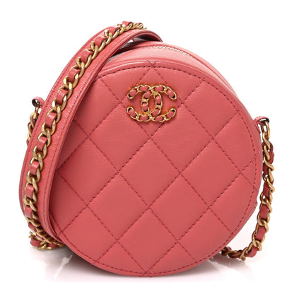 Quilted Goatskin Clutch Bag