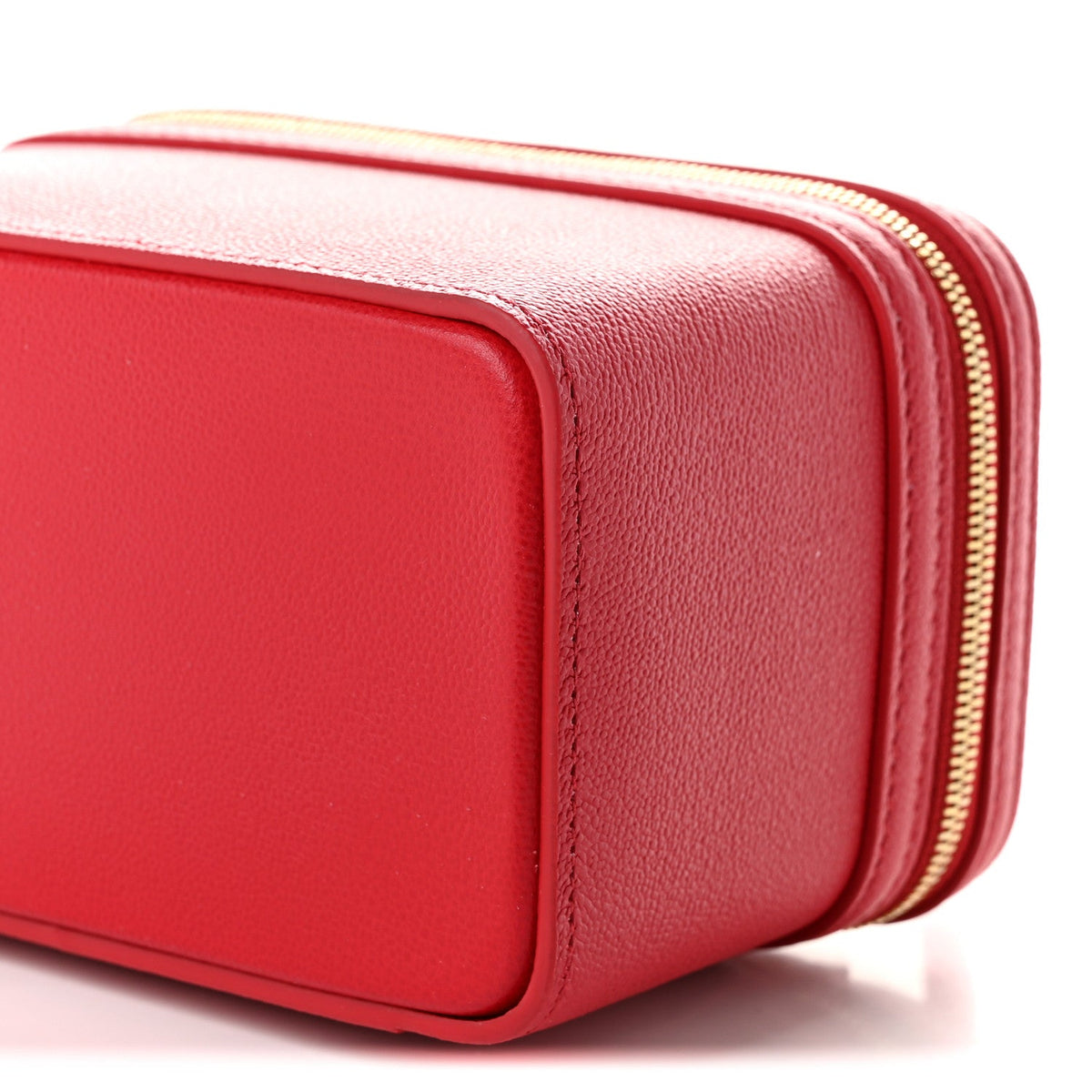 Calfskin Handbag - Red