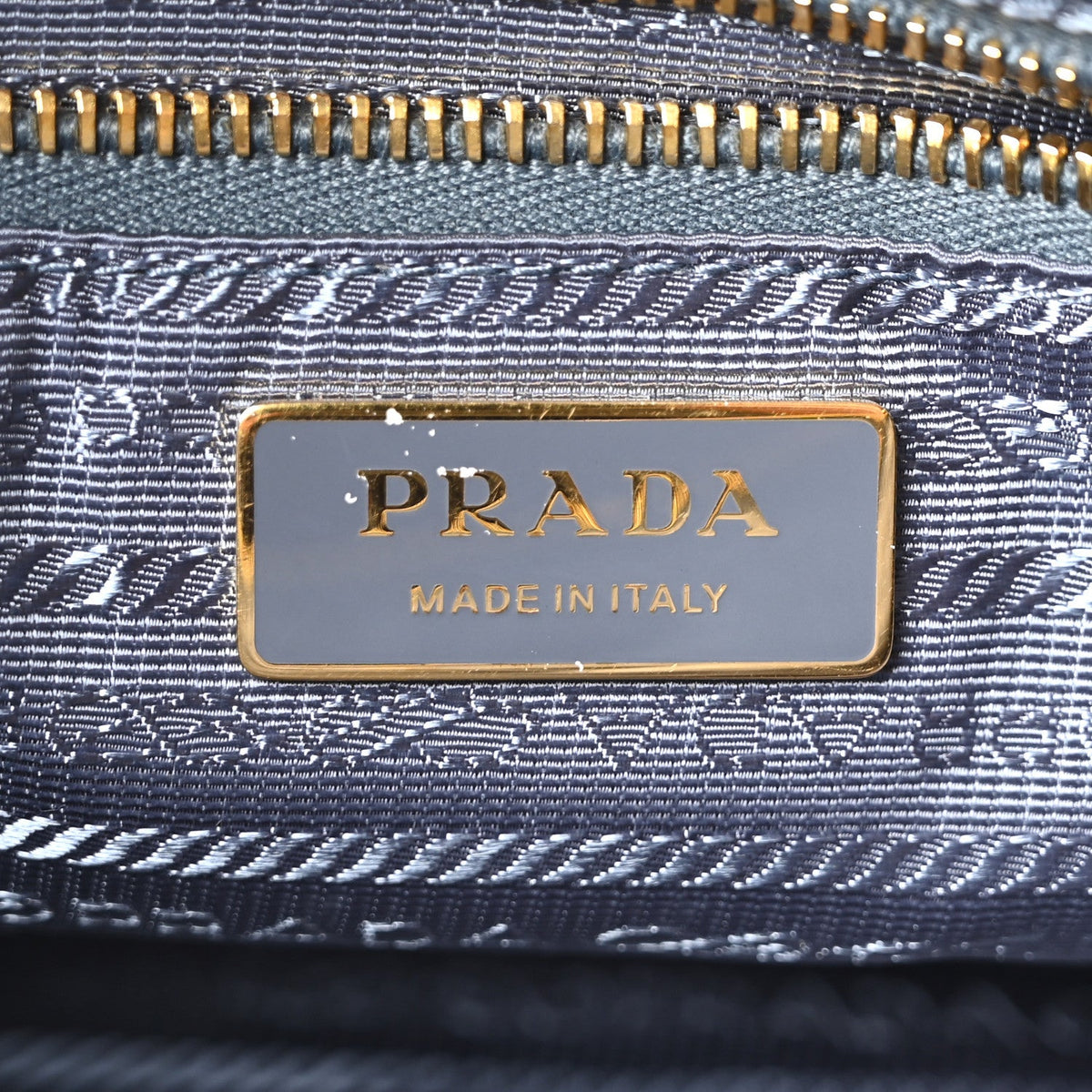 Large Nappa Shoulder Bag - Blue