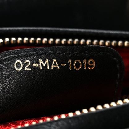 Medium Lambskin Handbag - Black