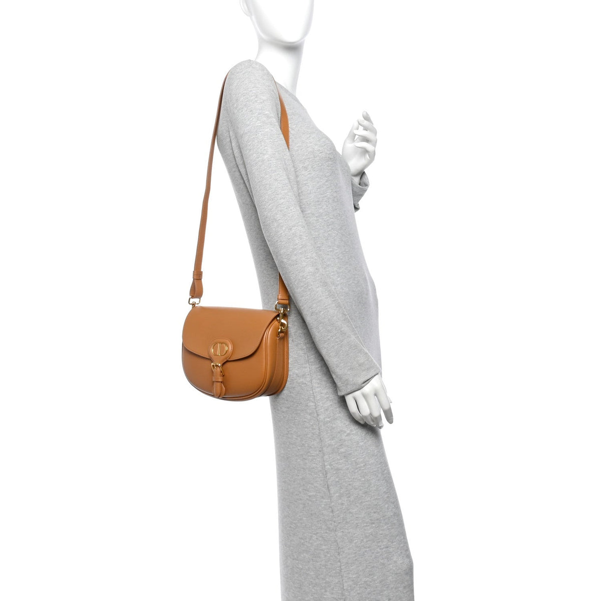 Medium Calfskin Flap Shoulder Bag