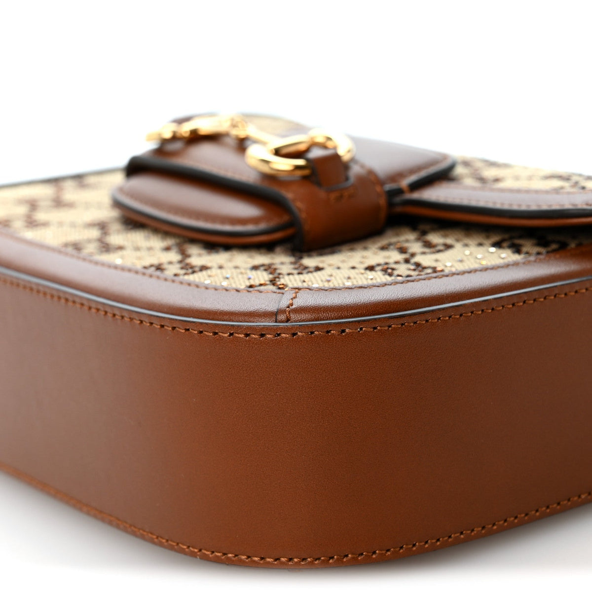 Mini Calfskin Canvas Shoulder Bag