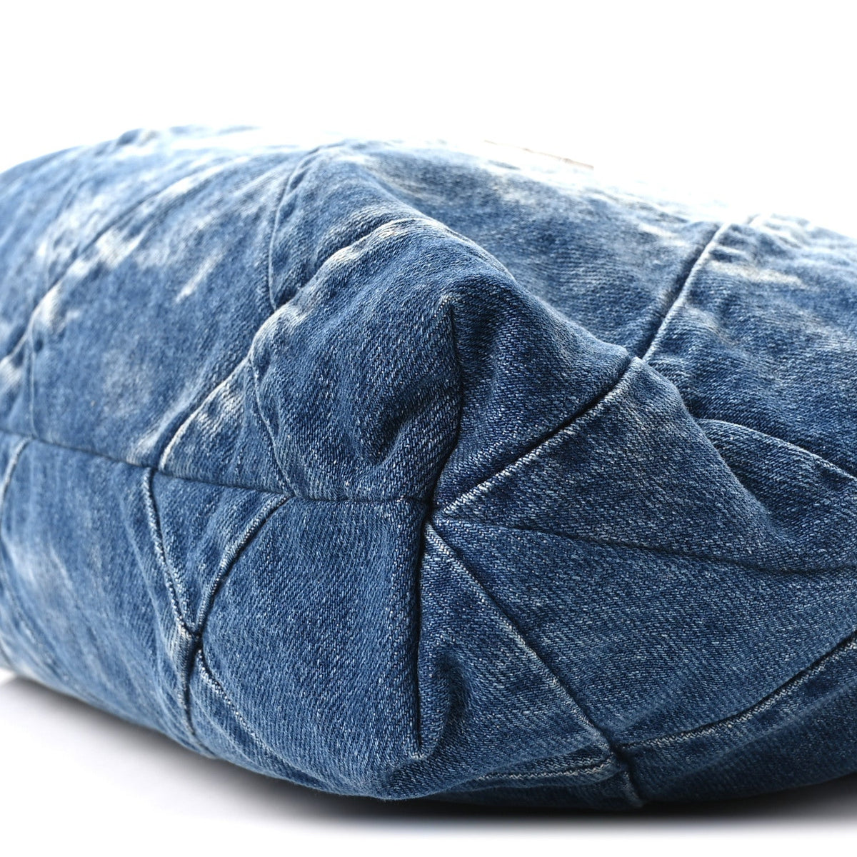 Quilted Handbag - Blue