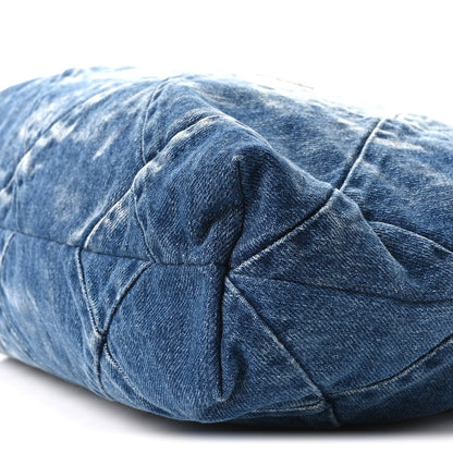 Quilted Handbag - Blue