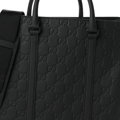 Calfskin Tote Bag - Black
