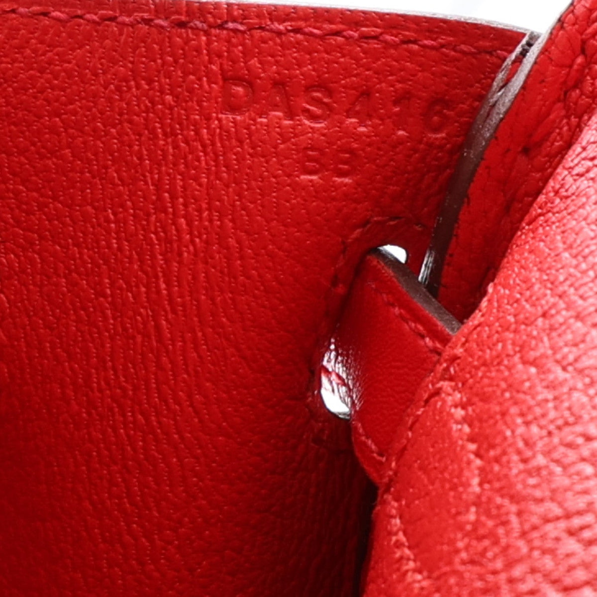 Swift Birkin 25 Rouge De Coeur Handbag