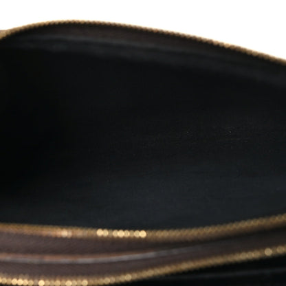 Reverse Monogram Giant Double Zip Pochet Handbag