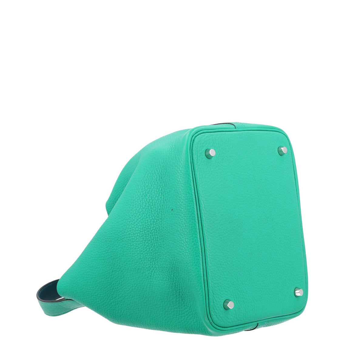 Taurillon Clemence Swift Eclat Picotin L Handbag