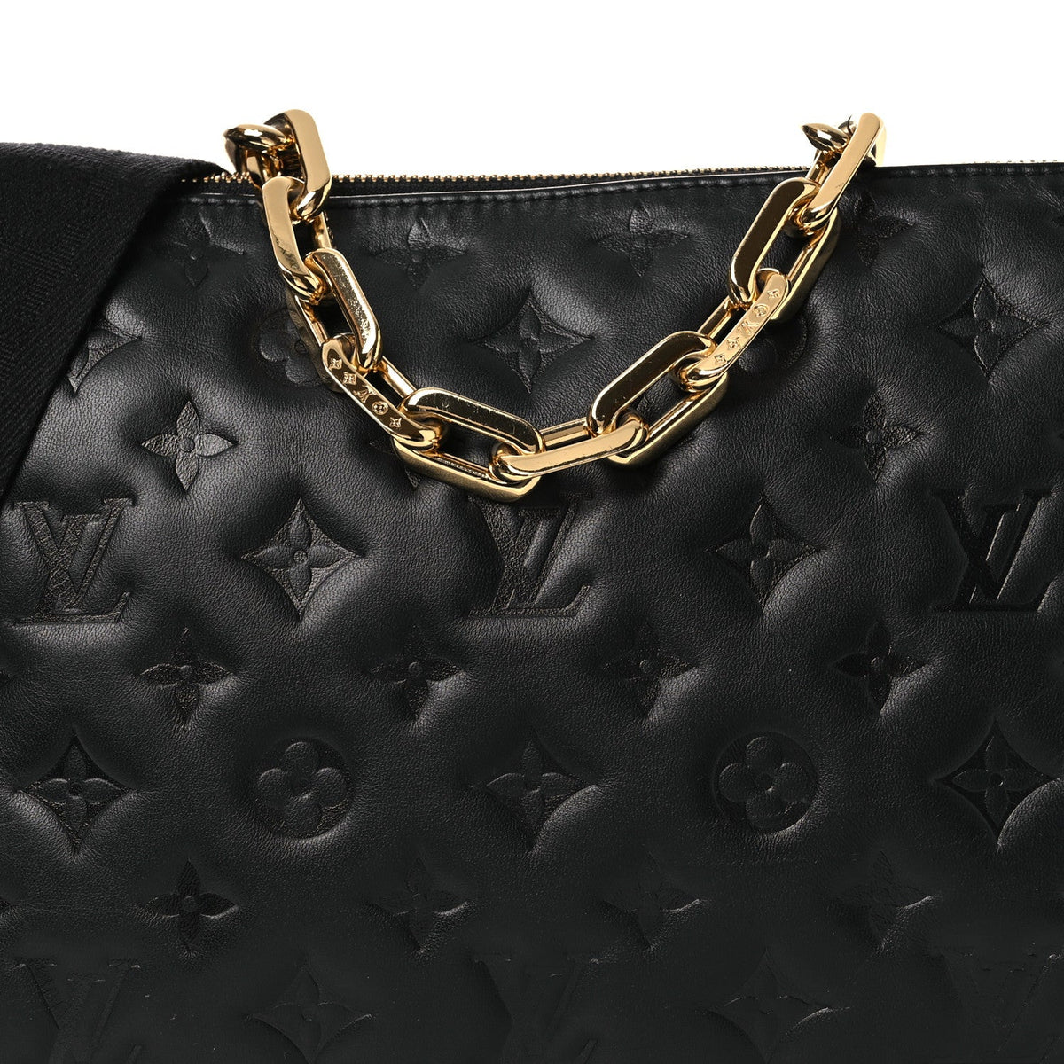 Lambskin Handbag - Black