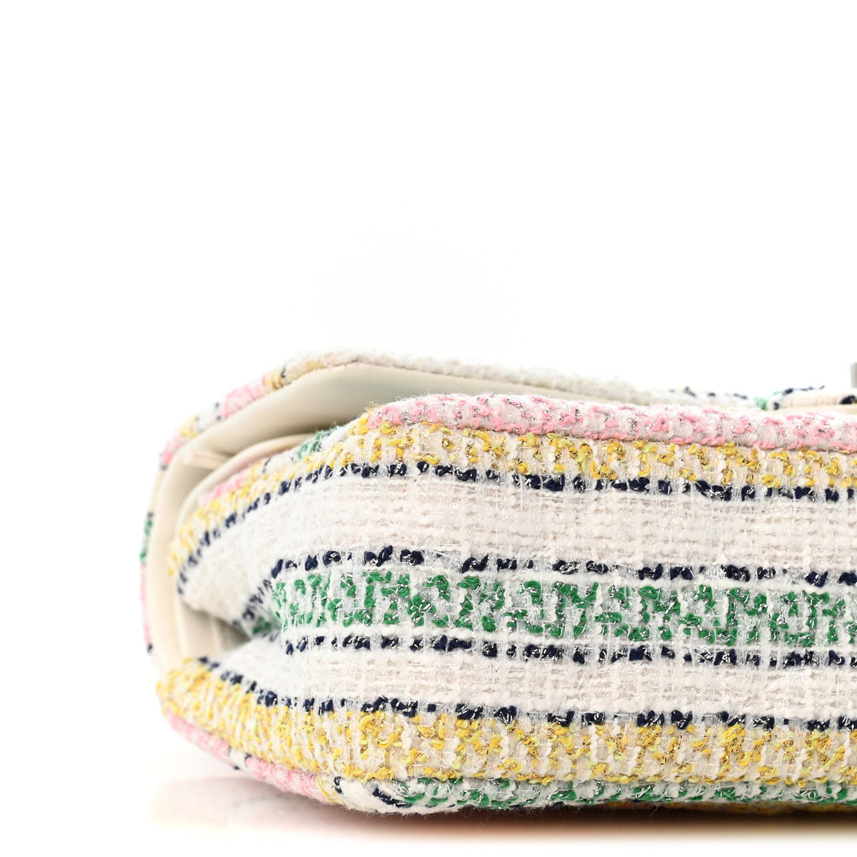 Medium Quilted Flap Shoulder Bag - Yellow