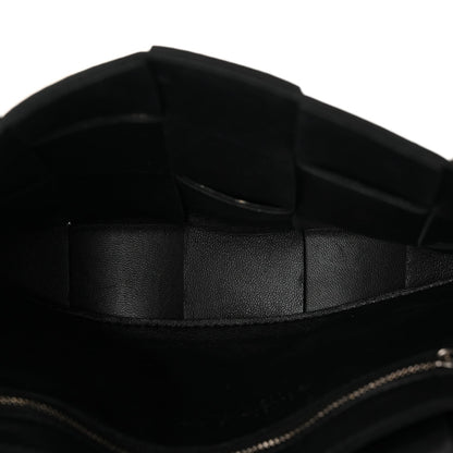 Maxi Nappa Handbag - Black