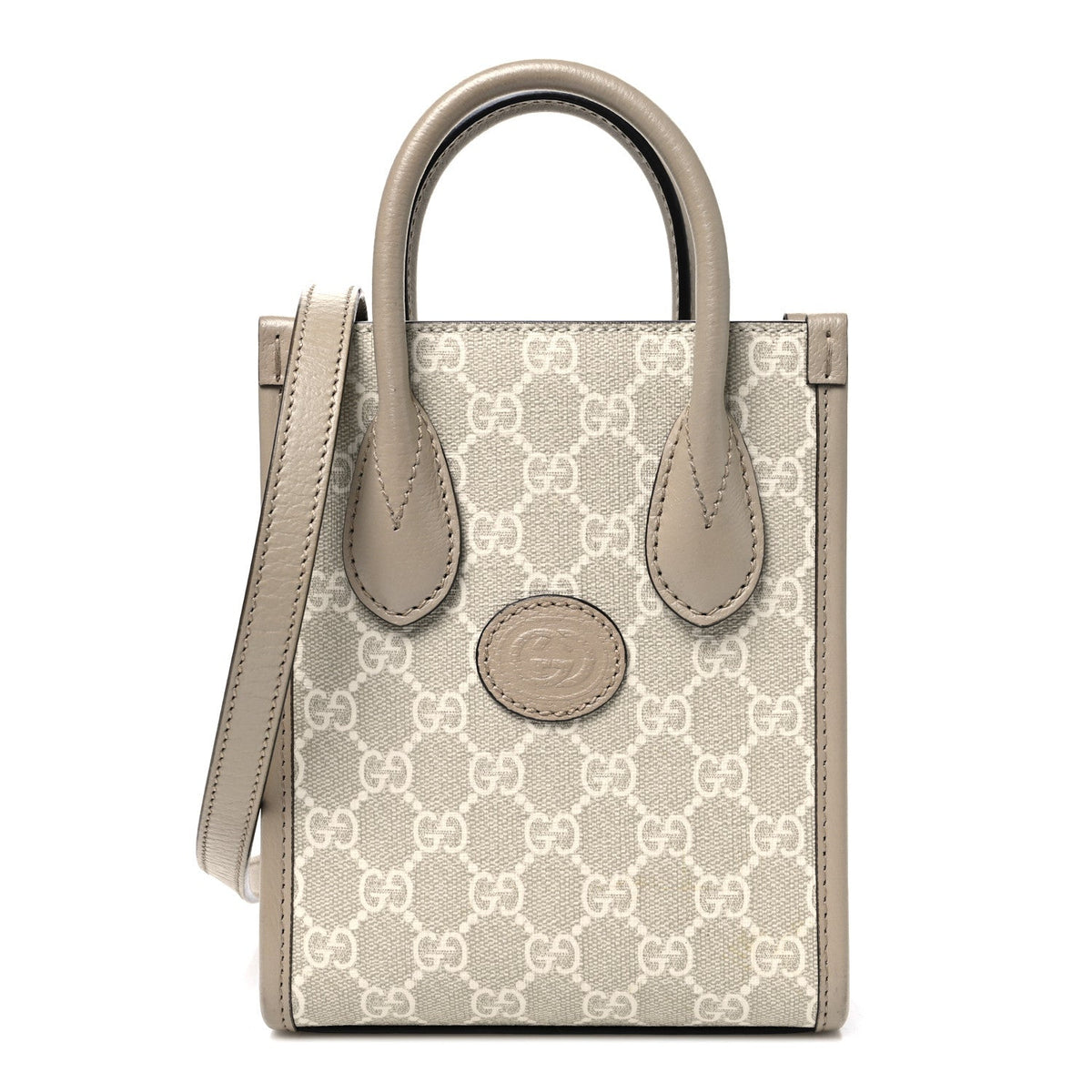 Mini Calfskin Tote Bag - Red