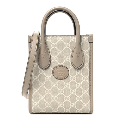 Mini Calfskin Tote Bag - Red