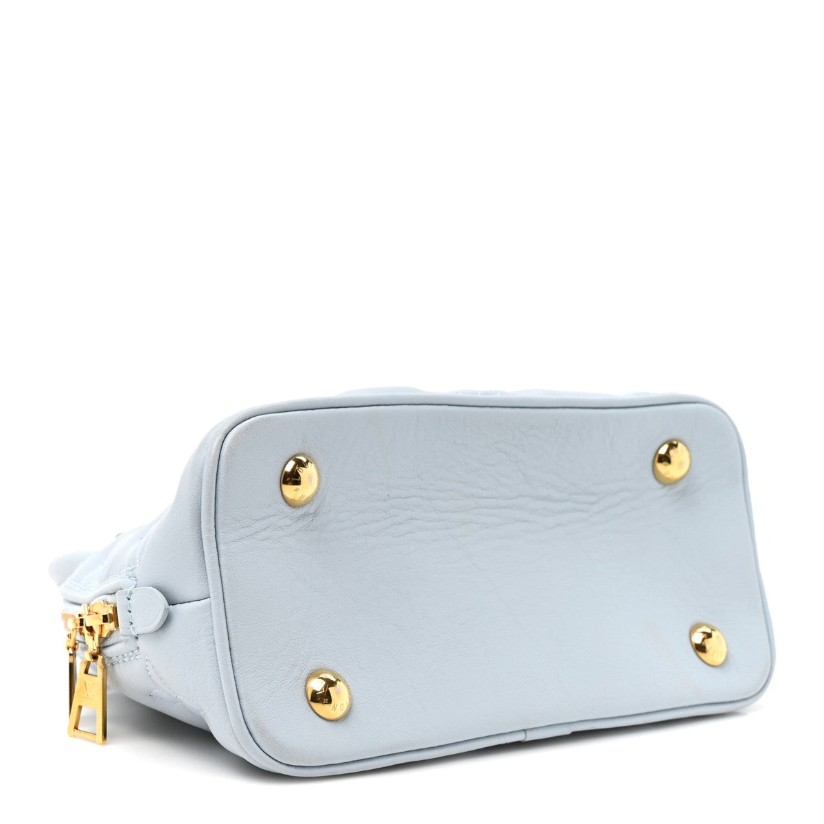 Calfskin Handbag - Blue