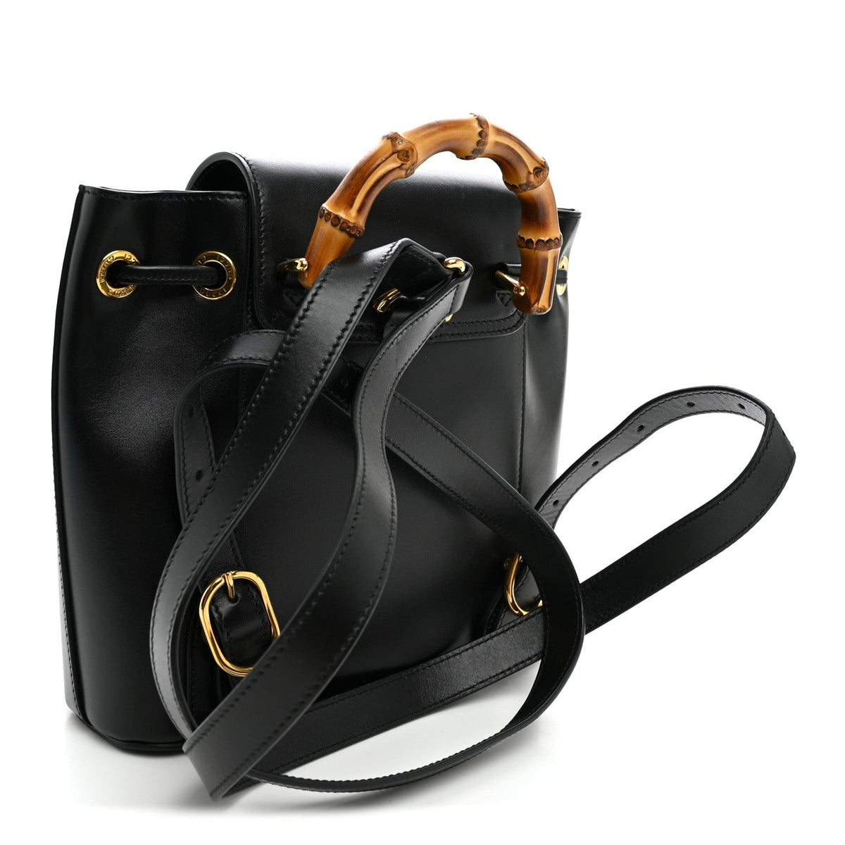 Calfskin Backpack - Black
