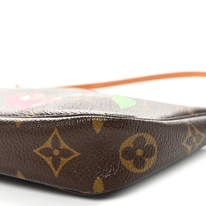 Monogram Cerises Pochette Accessories Handbag