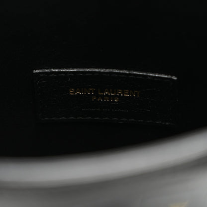 Mini Calfskin Tote Bag - Black