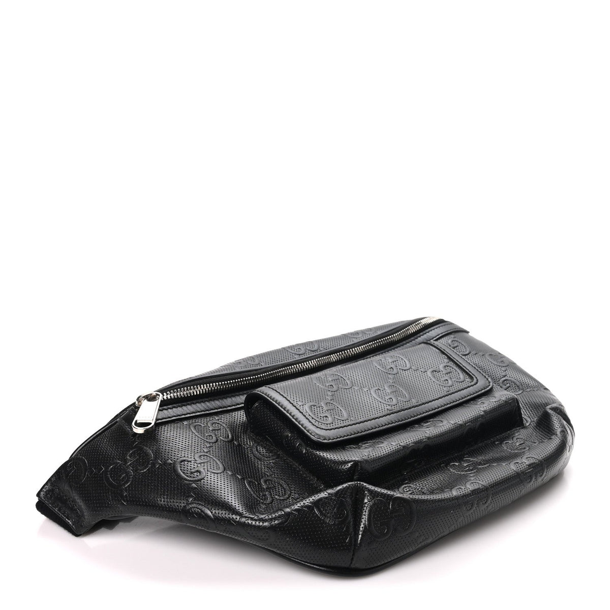 Calfskin Belt Bag - Black