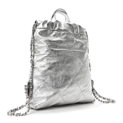 Quilted Calfskin Backpack