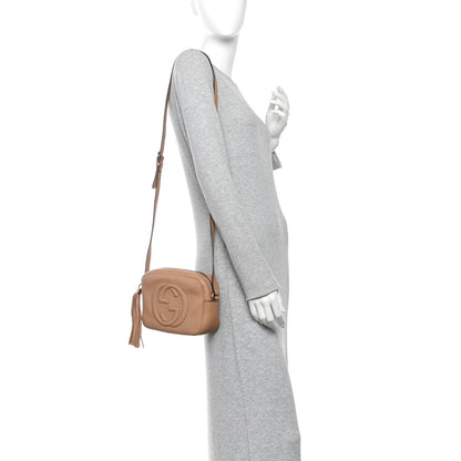 Small Calfskin Handbag - Beige