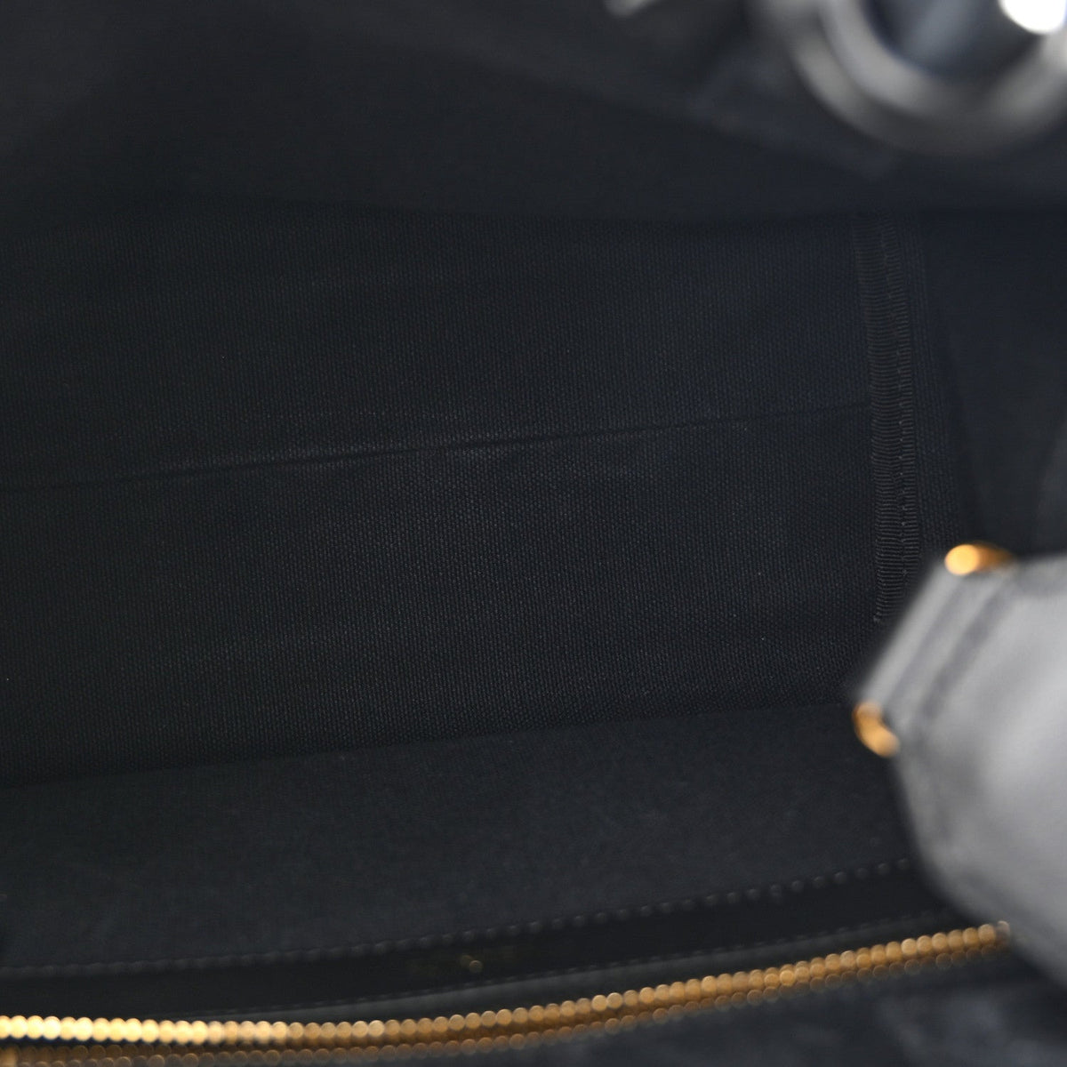 Small Canvas Tote Bag - Black