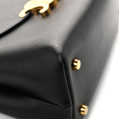 Medium Calfskin Handbag - Black