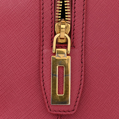 Saffiano Lux Bowler Peonia Handbag