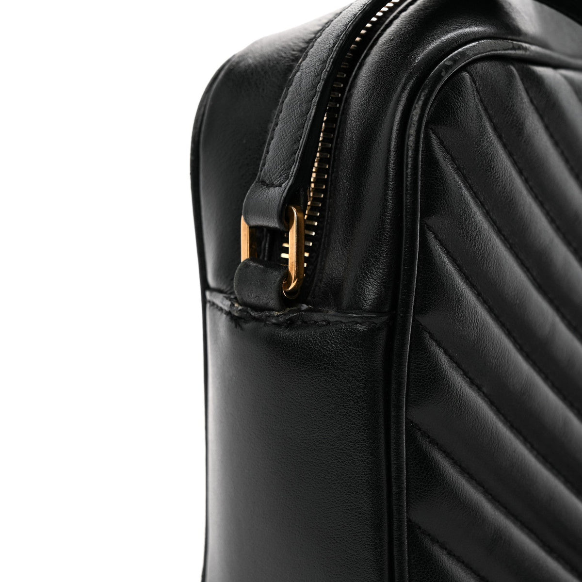 Calfskin Crossbody Bag - Black