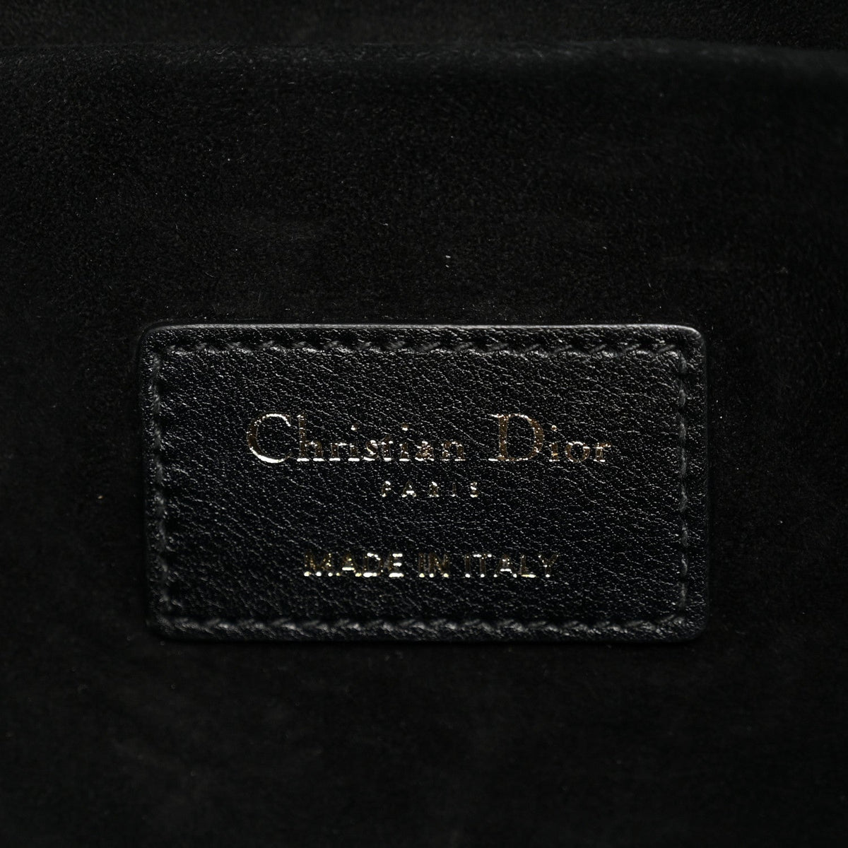 Medium Calfskin Tote Bag - Black