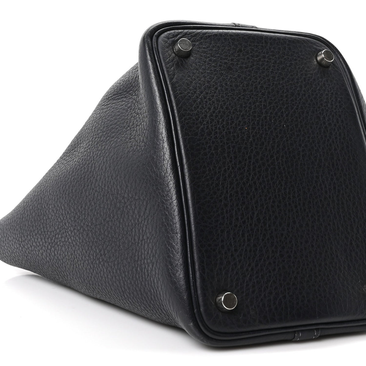 Taurillon Clemence Picotin Lock 18 Pm Bl Handbag