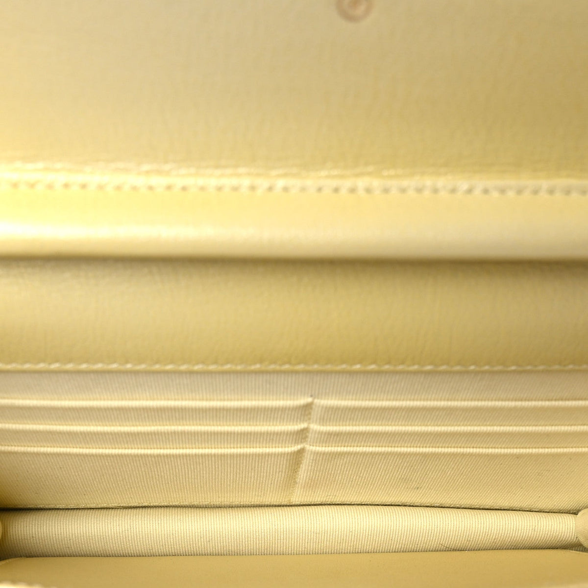 Quilted Goatskin Wallet Bag - Yellow