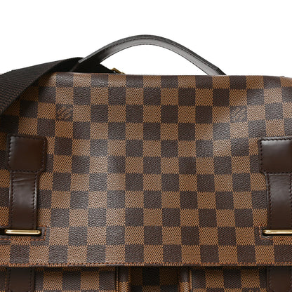 Damier Ebene Broadway Messenger Bag Handbag
