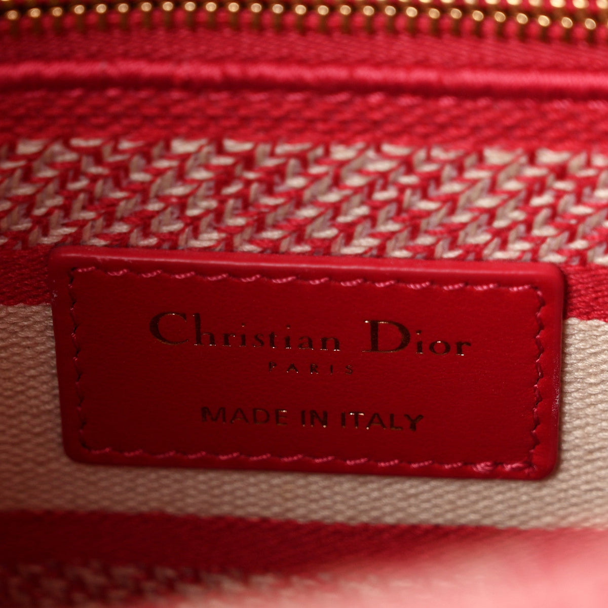Medium Canvas Handbag - Red