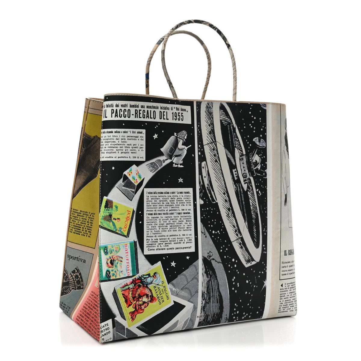 Medium Calfskin Tote Bag