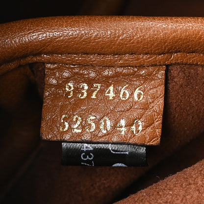 Maxi Calfskin Shoulder Bag - Brown