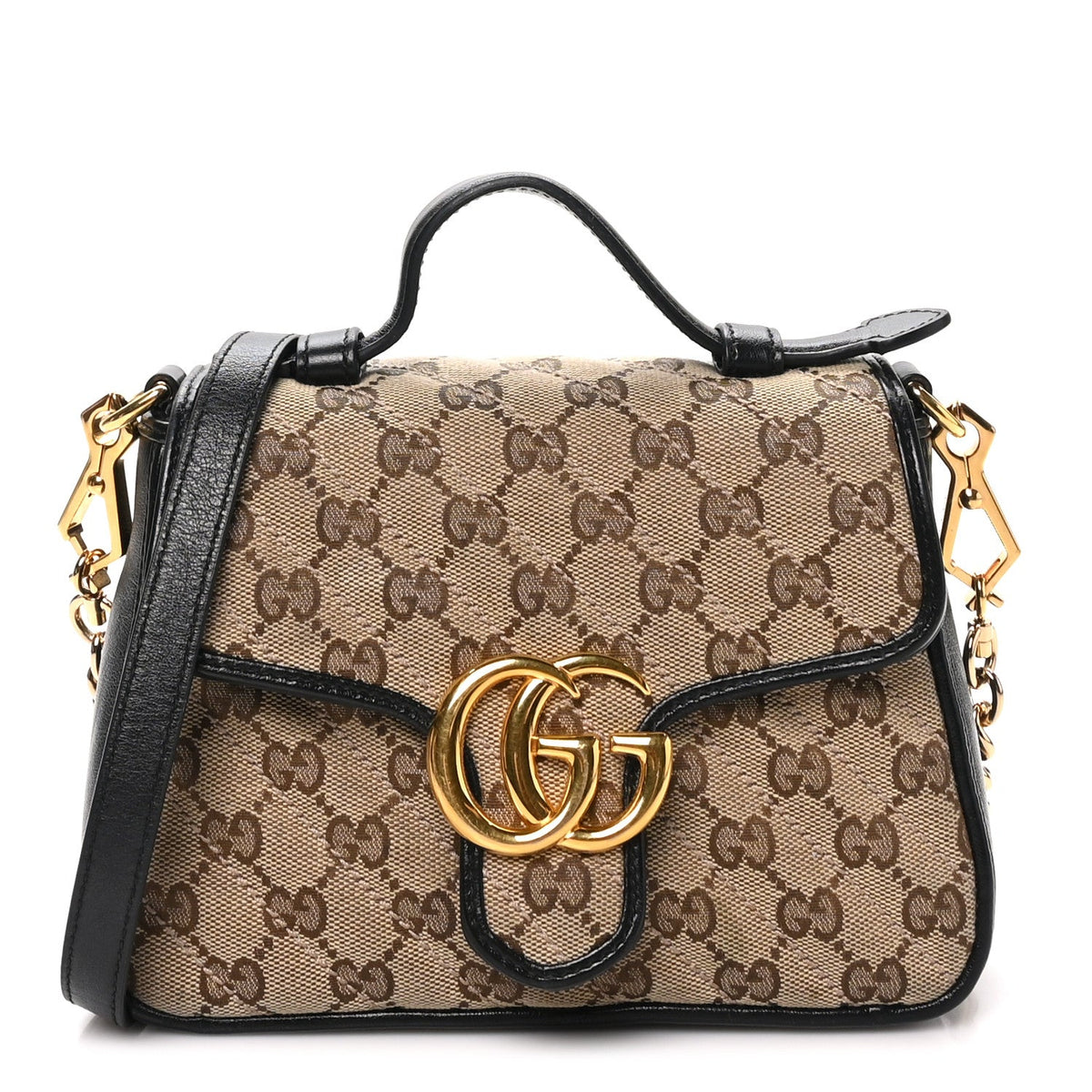 Mini Calfskin Shoulder Bag - Beige