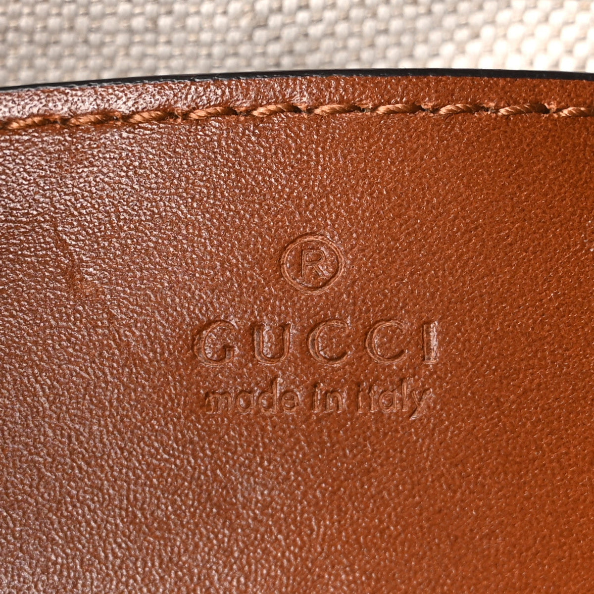 Mini Calfskin Canvas Hobo Bag