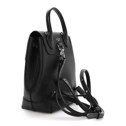 Mini Calfskin Backpack - Black