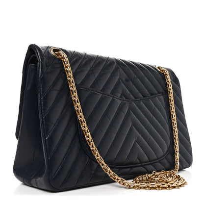Quilted Calfskin Flap Shoulder Bag - Blue