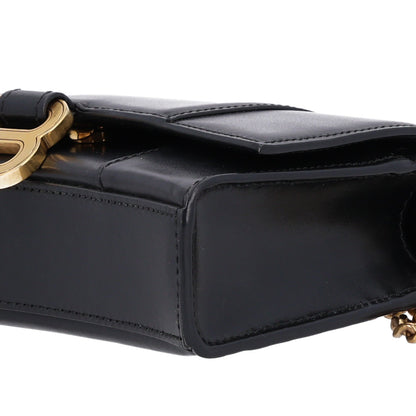 Calfskin Handbag - Black