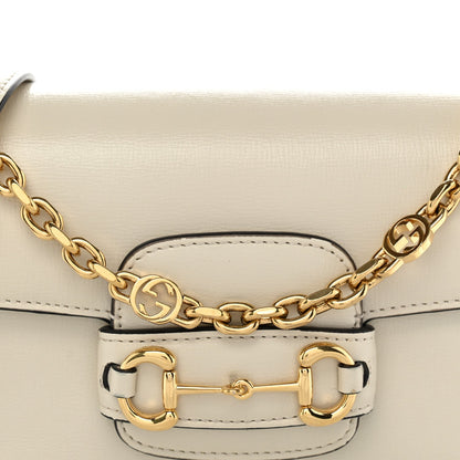 Small Calfskin Shoulder Bag - White