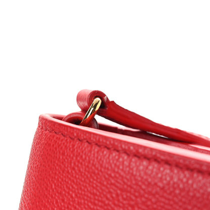 Calfskin Wallet Bag - Red