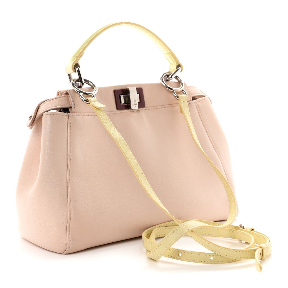 Mini Nappa Satchel Bag - Plaster