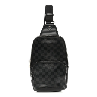 Damier Graphite Avenue Sling Bag Onyx Si Handbag