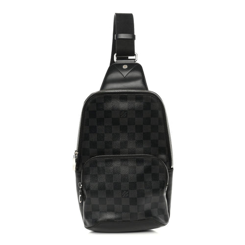 Damier Graphite Avenue Sling Bag Onyx Si Handbag